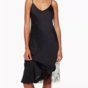 Wilfred Black Garment with White Label